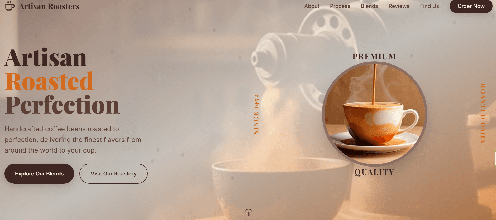 BeanCraft — Specialty Coffee Brand